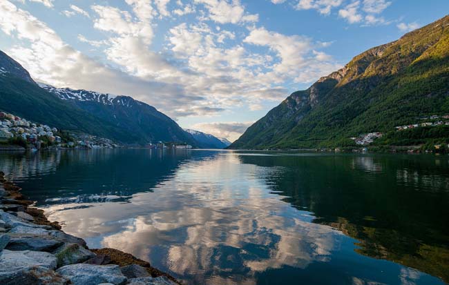 Odda | Norvegia | panorama Odda | Norvegia | panorama