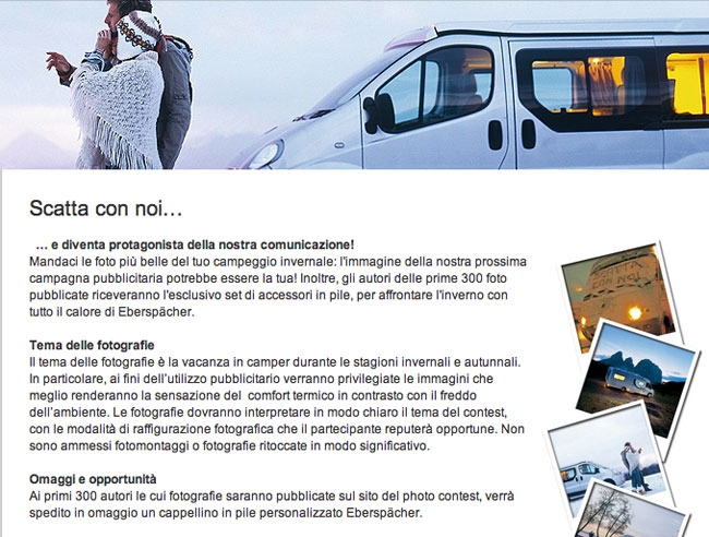 PhotoContest: Eberspaecher è a caccia di artisti PhotoContest: Eberspaecher è a caccia di artisti