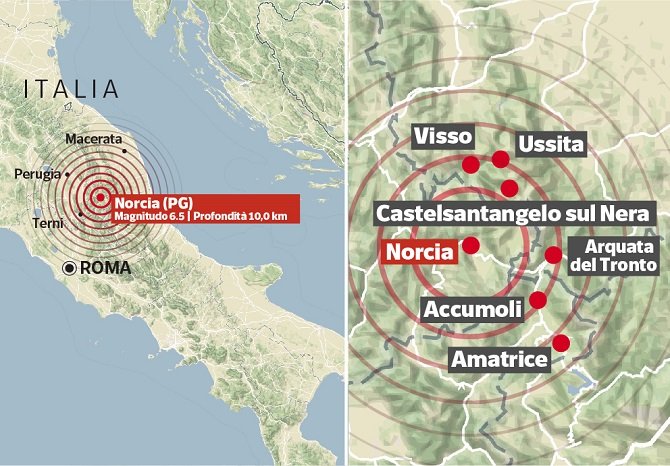 Una roulotte o un camper per i terremotati