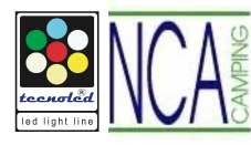 Collaborazione tra Tecnoled e NCA camping Collaborazione tra Tecnoled e NCA camping