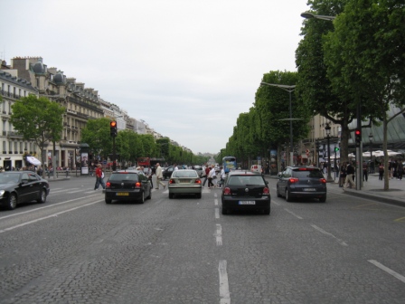 Strada verso l'Arco del Trionfo | Trocadero Strada verso l'Arco del Trionfo | Trocadero