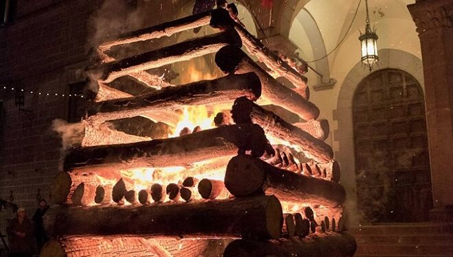 Con le sue Fiaccole Abbadia San Salvatore si prepara a vivere un Natale oltre la neve