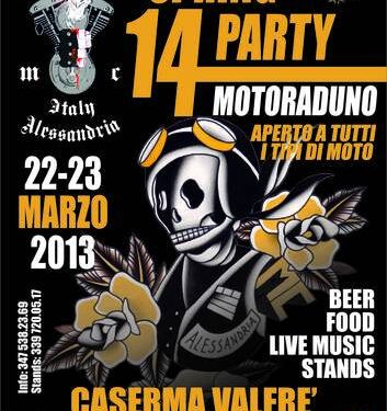 14° Spring Party in via Montebello ad Alessandria