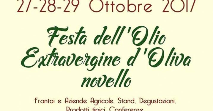 La Festa dell’Olio Novello