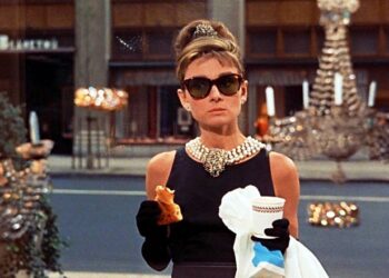 Audrey Hepburn in “Colazione da Tiffany”