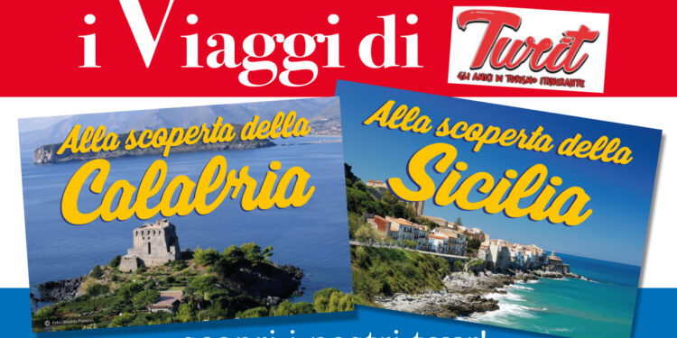 I viaggi di Turit: alla scoperta della Sicilia e della Calabria