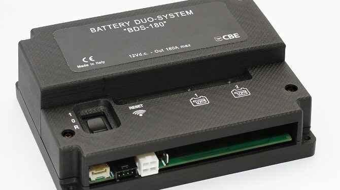 CBE: Il nuovo BDS-180 gestisce due batterie anche via App