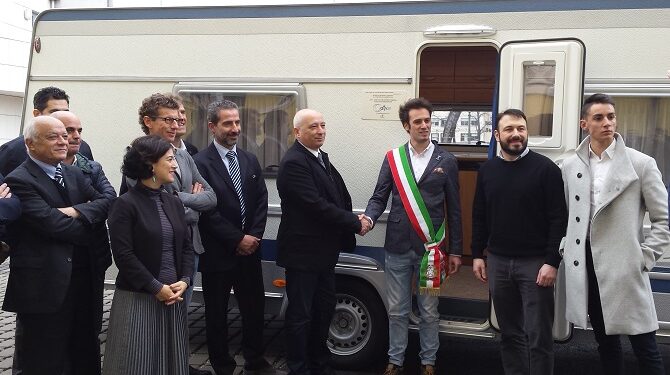 Consegnata al Comune di Camerino una caravan Fendt donata da Bonometti ed ATV