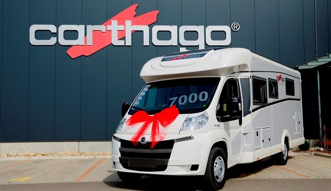 7.000 autocaravan usciti dalla fabbrica: si festeggia a Odranci, in Slovenia