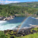 Cascata Laksforsen viaggio a Capo Nord