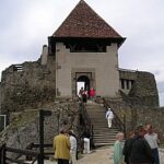 Castello nella cittadella di Visegrád