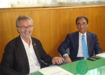 Da sinistra il Presidente Luigi Boschetti con il Sindaco di Catanzaro Sergio Abramo