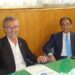 Da sinistra il Presidente Luigi Boschetti con il Sindaco di Catanzaro Sergio Abramo