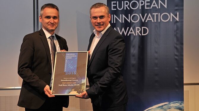 Fendt caravan vince l’European Innovation Award 2016