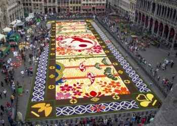 Ferragosto floreale nelle Fiandre