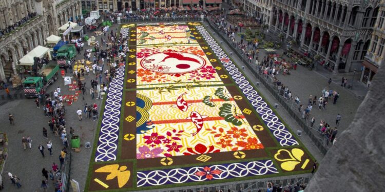 Ferragosto floreale nelle Fiandre