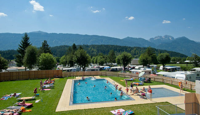 Campeggio Schluga - Austria (piscina)