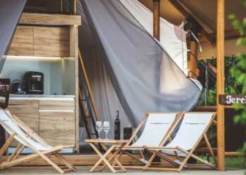 Terme Olimia lancia il camping in versione luxury: Glamping Olimia Adria Village