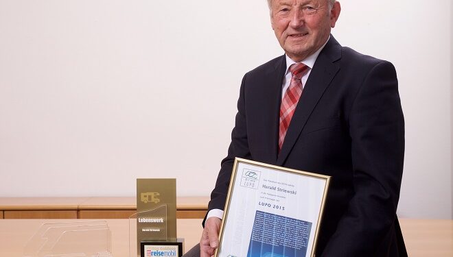 Harald Striewski, fondatore di Hobby, premiato due volte