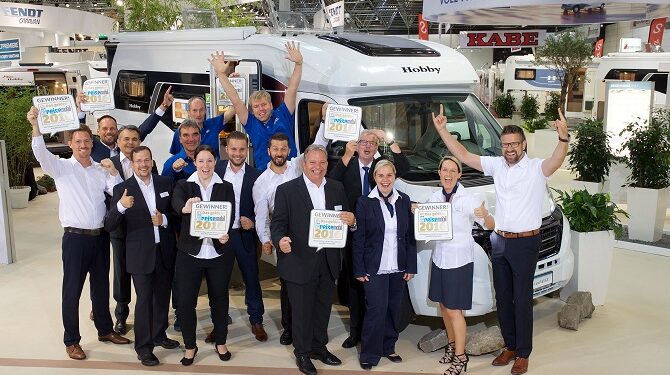 Golden Reisemobil 2016: Optima De Luxe al 1° posto