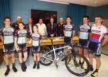 Hymer partner del Team Bianchi MTB di Felice Gimondi per la stagione 2016