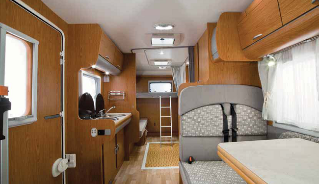 Interno Blucamp Skyfree