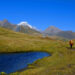 A La Thuile il risveglio primaverile della montagna valdostana