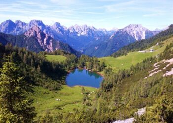 Lago di Bordaglia a Forni Avoltri (UD)