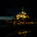 Le Mont Saint Michel – vista notturna