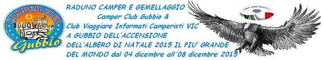 Raduno Gubbio Club Viaggiare Informati Camperisti VIC