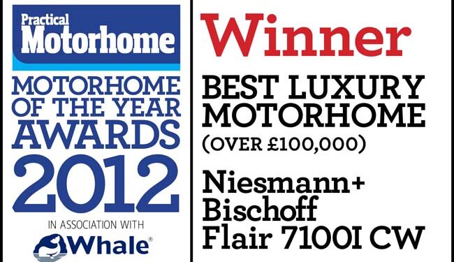 Niesmann + Bischoff: la premiazione del Flair come miglior autocaravan