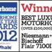 Niesmann + Bischoff: la premiazione del Flair come miglior autocaravan
