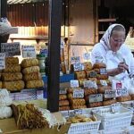 Mercato tipico di alimentari a Zakopane