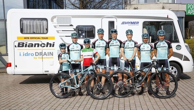 HYMER partner del Team Bianchi MTB per il 2015