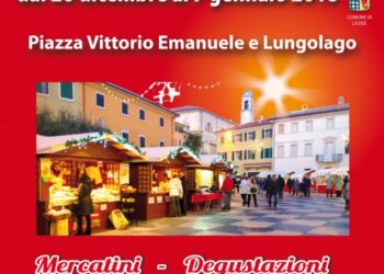Dal 2 Dicembre si inaugura a Lazise il piu’ grande Natale del Lago di Garda.