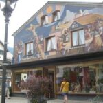 Oberammergau - casa con facciata dipinta