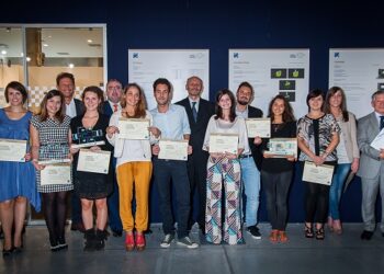 Partecipanti e vincitori del Concorso nazionale ‘Camper e Giovani Designer’