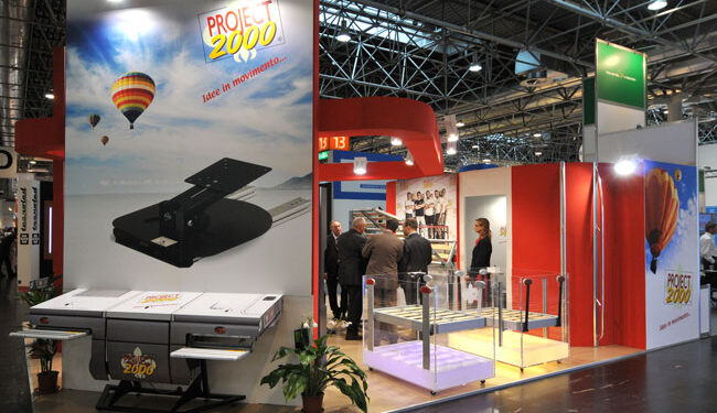 Lo stand di Project 2000 al Caravan Salon