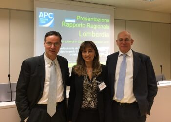 Klaus-Davi_Francesca-Tonini-DG-APC_Mauro-Parolini-Assessore-Sviluppo-Economico-Lombardia