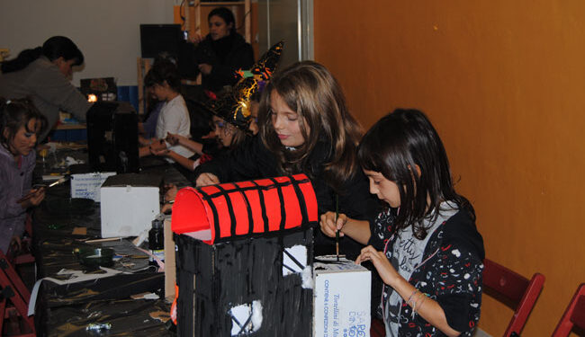 un momento della Festa di Halloween dello scorso anno