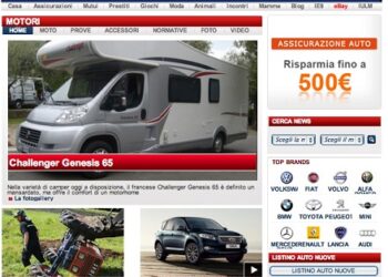 Giornalista del TGCOM24 prova un Challenger Genesis 65