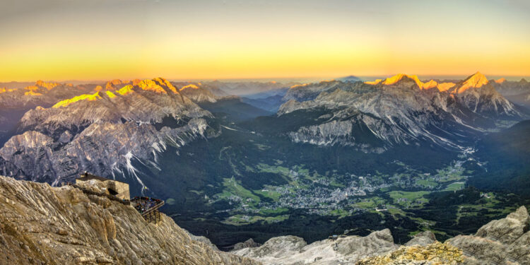 Dolomiti spettacolari a Cortina: gli eventi in quota