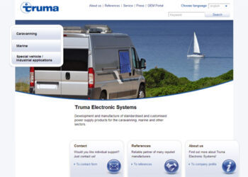 Il nuovo sito Truma Electronic Systems