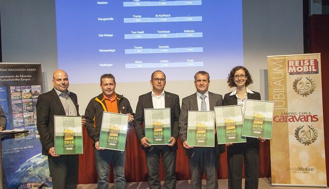 Truma si è aggiudicata ben quattro premi all’ultimo ‘König Kunde Award’ 2014