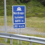 Tunnel che porta nell’isola di Magerøya