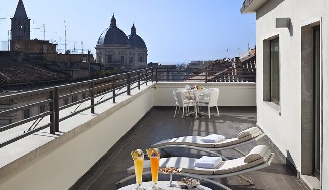 UNA Hotel Roma_Terrazza