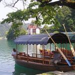 Una pletna sul lago di Bled