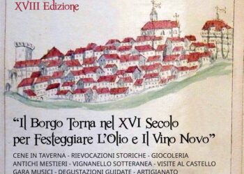 XVIII Festa dell’olio e del vino novello 10-11-12 / 17-18-19 novembre 2017 a Vignanello (VT)