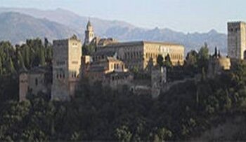 L'Alhambra con il palazzo di Carlo V
