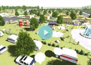 nuova area camper Terme Catez